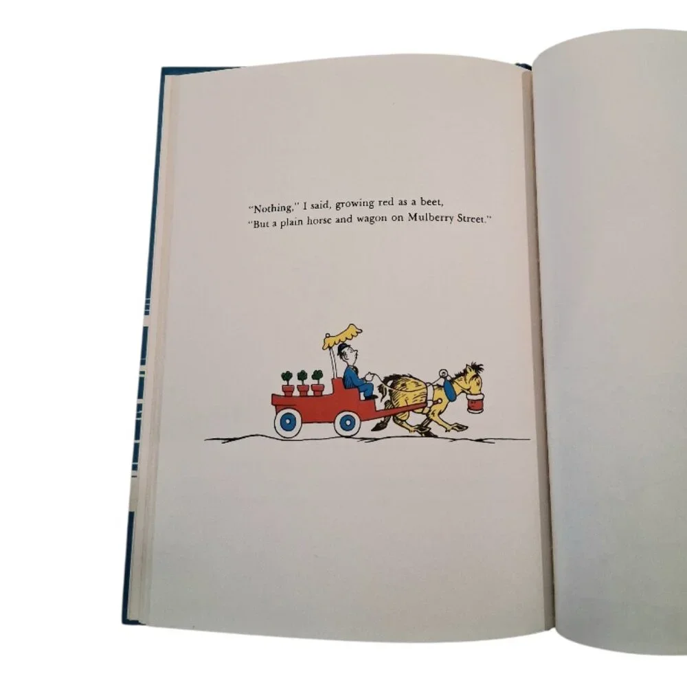 And I Think I Saw It On Mulberry Street Dr. Suess (1937, Vintage BCE, Banned)